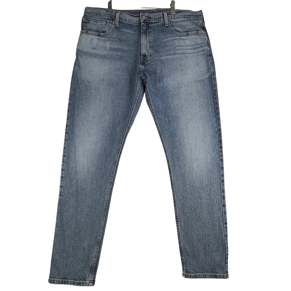 Levi's 512 Slim Taper Jeans Mens 36x34 Medium Wash Blue Denim Pants